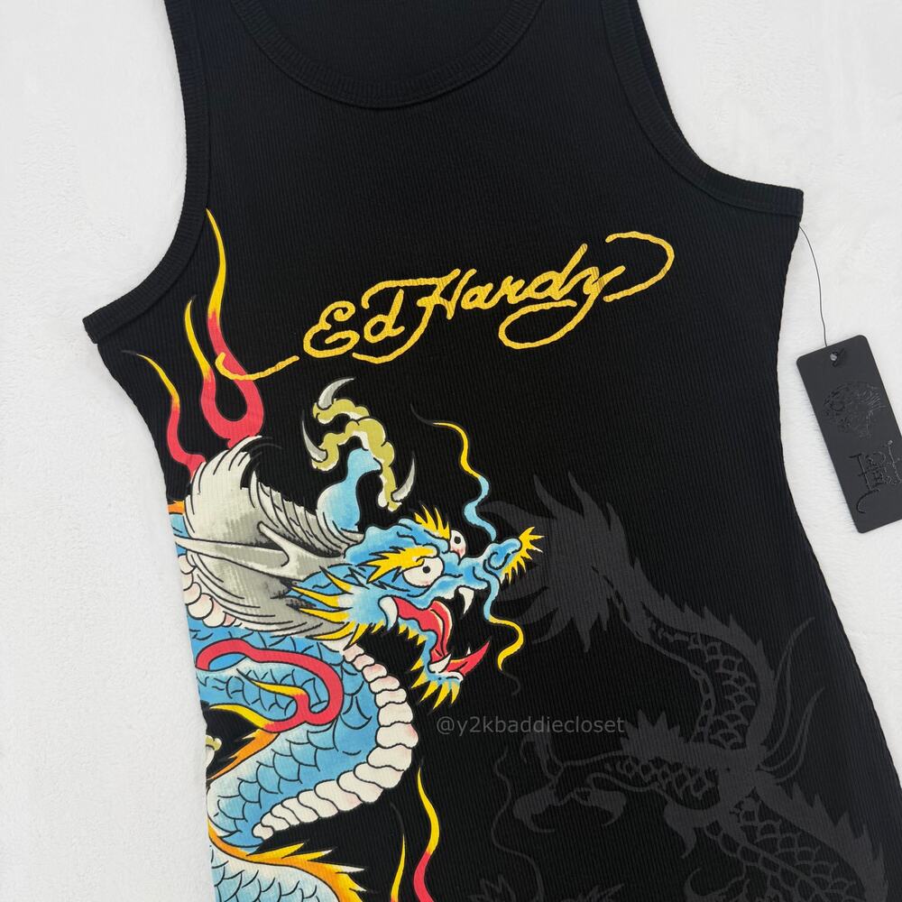 Ed Hardy Dress (Size S) - Picture 5 of 9